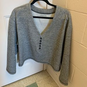 UO Heather Grey Henley